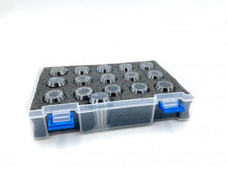 Collet Set ER 25, 1–16 mm, 16 pcs, Plastic Box