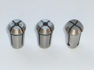 3-Piece Collet Set 3 + 3.175 (1/8) + 6 mm for Kress / AMB / Mafell