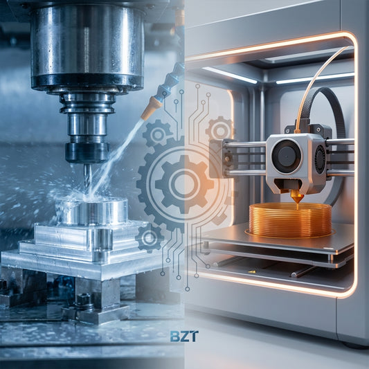 CNC-Fräsen vs. 3D-Druck: Welches Verfahren für Ihr Projekt?