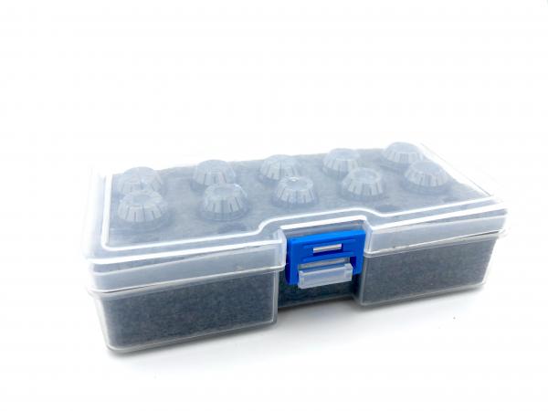 Spannzangensatz ER 16, 1-10 mm, 10 Stk. Kunststoffbox