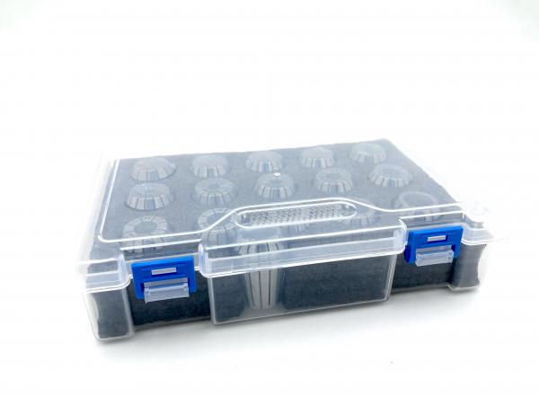 Spannzangensatz ER 25, 1-16 mm, 16 Stk. Kunststoffbox