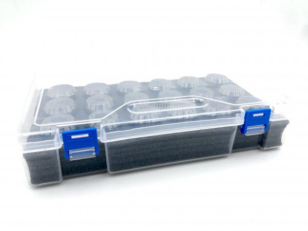 Spannzangensatz ER 32, 3-20 mm, 18 Stk. Kunststoffbox