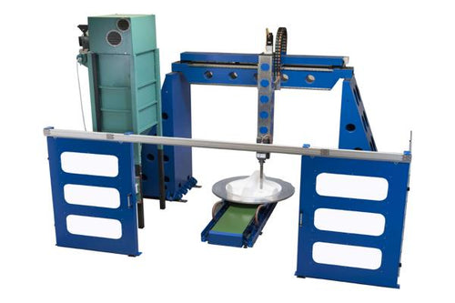 BZT Baureihe PFR Vorderansicht der CNC-Maschine