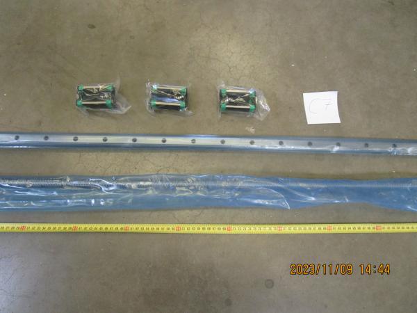 Linearführung HGR & Kugelrollspindel KGT