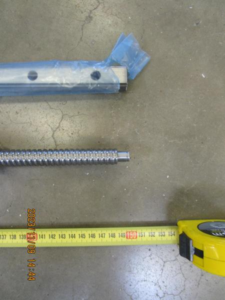 Linearführung HGR & Kugelrollspindel KGT