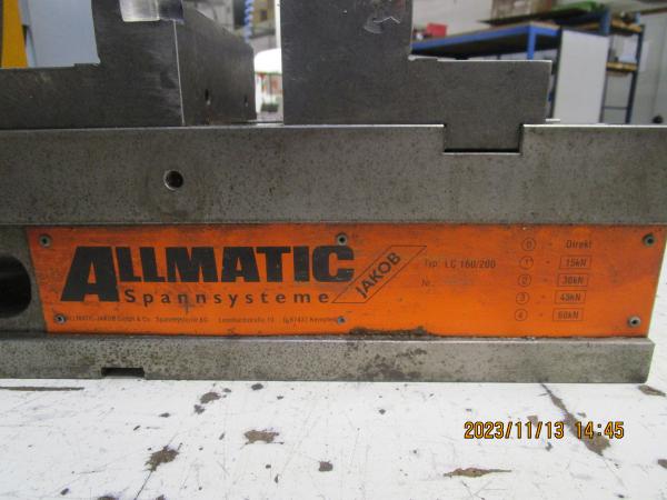 ALLMATIC Jakob Maschinenschraubstock LC 160/200