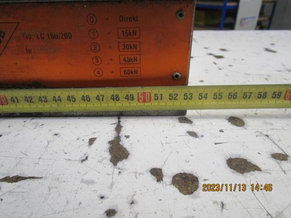 ALLMATIC Jakob Maschinenschraubstock LC 160/200