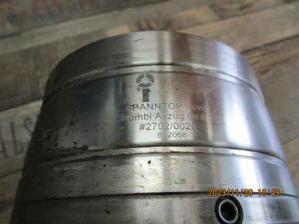 Hainbuch-SPANNTOP nova Kombi Axzug Gr 65 Kraftspannfutter