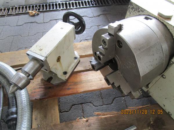 4-Achse mit Reitstock für Heidenhain Steuerung 530