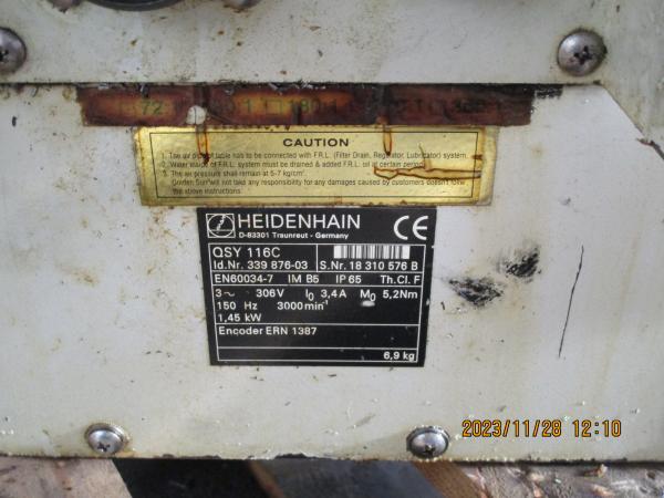 4-Achse mit Reitstock für Heidenhain Steuerung 530