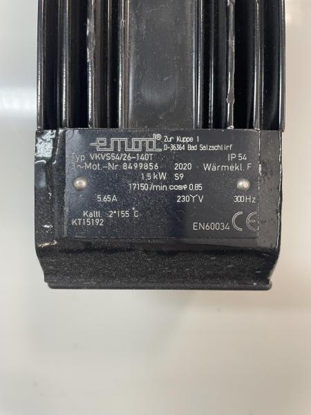 EMOD VKVS54 HF-Spindel 1,5 kW - second hand