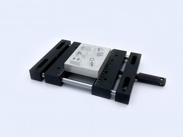 Zentrierschraubstock MS2 Spannweite max.: 92 mm