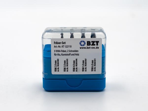 Fräserset 2-Schneider VHM 5-teilig