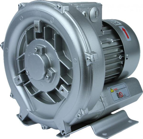 BZT Side Channel Blower 0,37 kW 80 m³/h +115m/bar, -130m/bar 115/230V