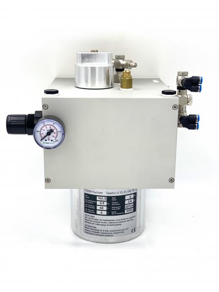 Kühlungsschmiersystem INDUTEC inkl. Sprühdüse und Druckbehälter 2 ltr.