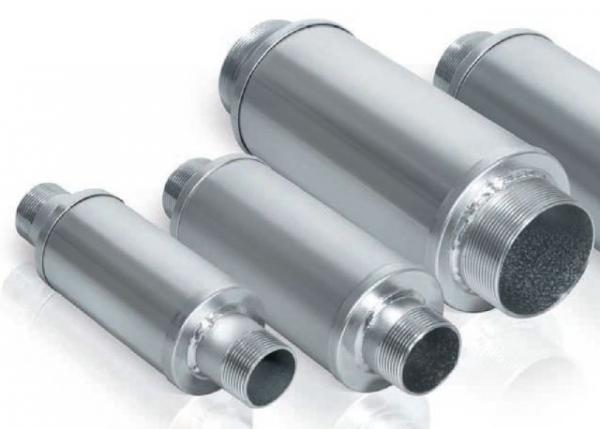 425 mm Schalldämpfer G 1½" Metall