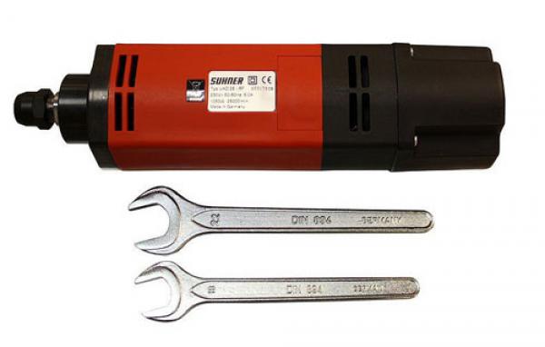 Fräs-Spindel Suhner 1050Watt 3500-25000 rpm. 230V