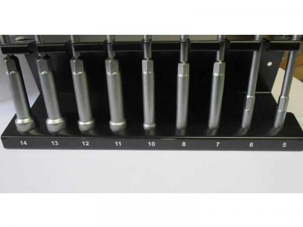Steckschlüssel Satz 9-teilig