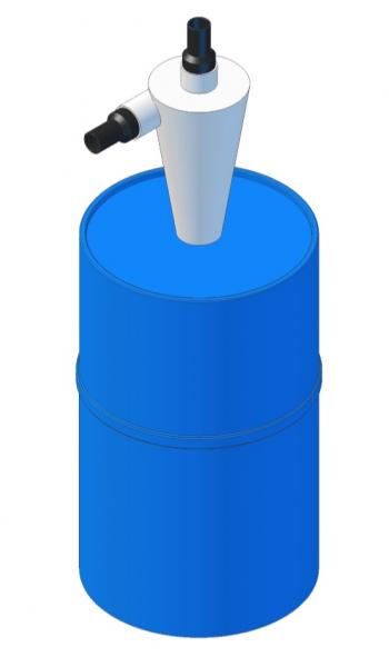 Zyklon Staubabscheider 60 Liter