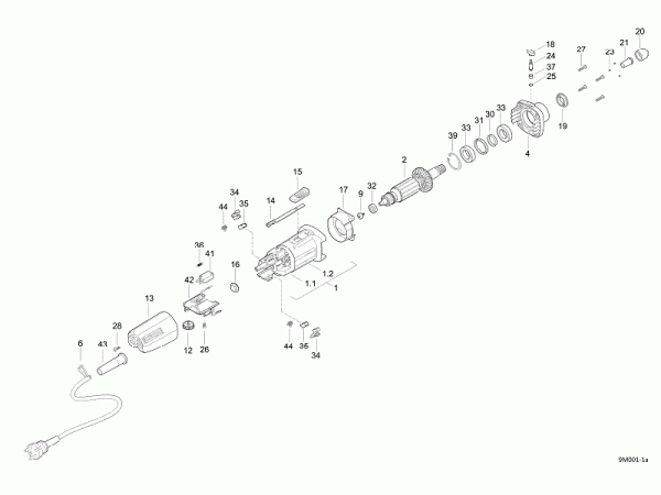 Mafell FM800 W oder 7.000 - 25.000 rpm