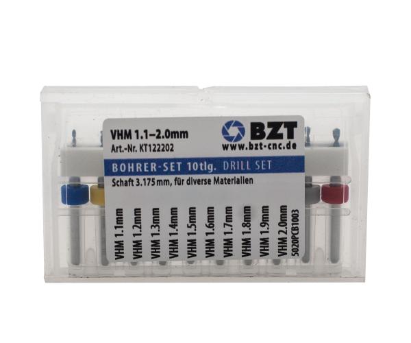 Bohrerset VHM 10-teilig
