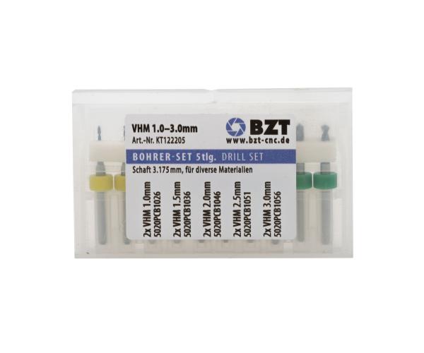 Bohrerset VHM 10-teilig