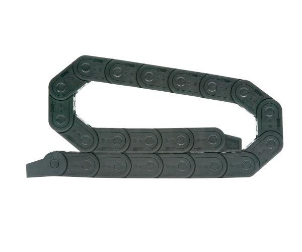 BZT 57 mm Energiekette offen schwarz Schleppkette