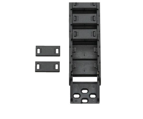 BZT 30 mm Energiekette offen schwarz Schleppkette