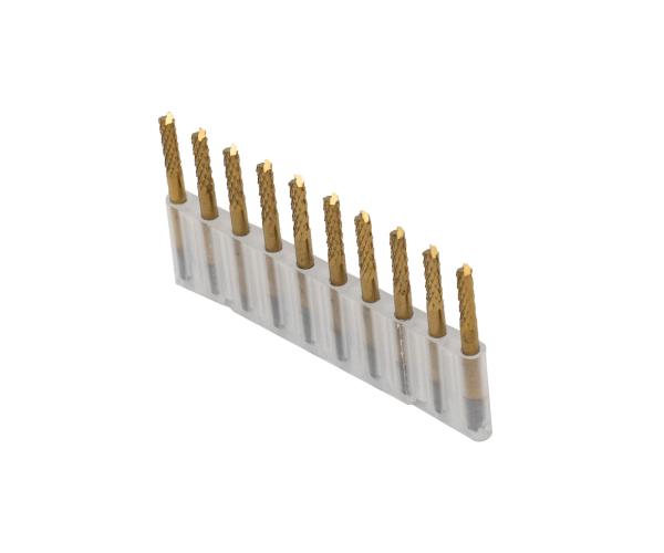 Fräserset Diamantverzahnt PCB VHM 10-teilig