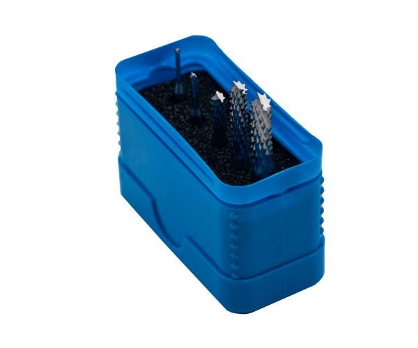 Fräserset Diamantverzahnt VHM 6-teilig