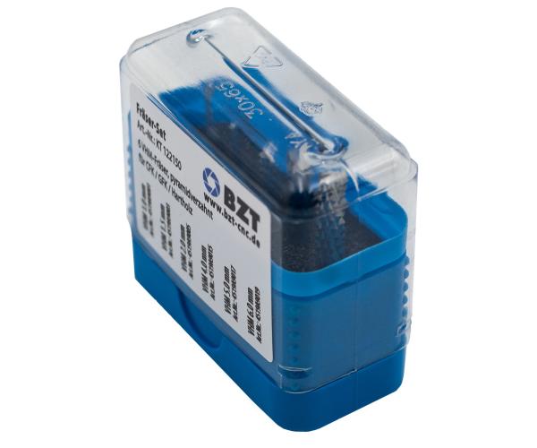 Fräserset Diamantverzahnt VHM 6-teilig