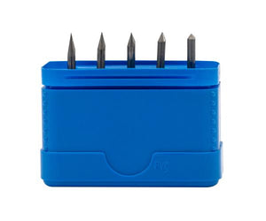 5 Stk. VHM Gravierstichel