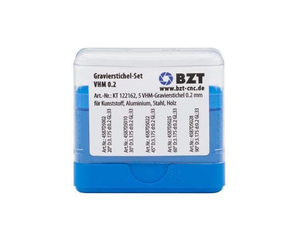 5 Stk. VHM Gravierstichel
