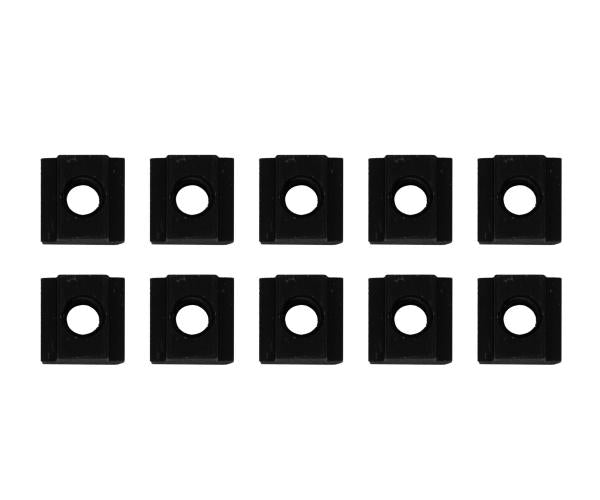 10 x T-Nutensteine M6 für Vollkammerplatte