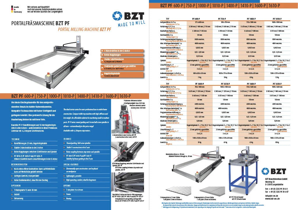 PF CNC-Fräsmaschine Ansicht 33