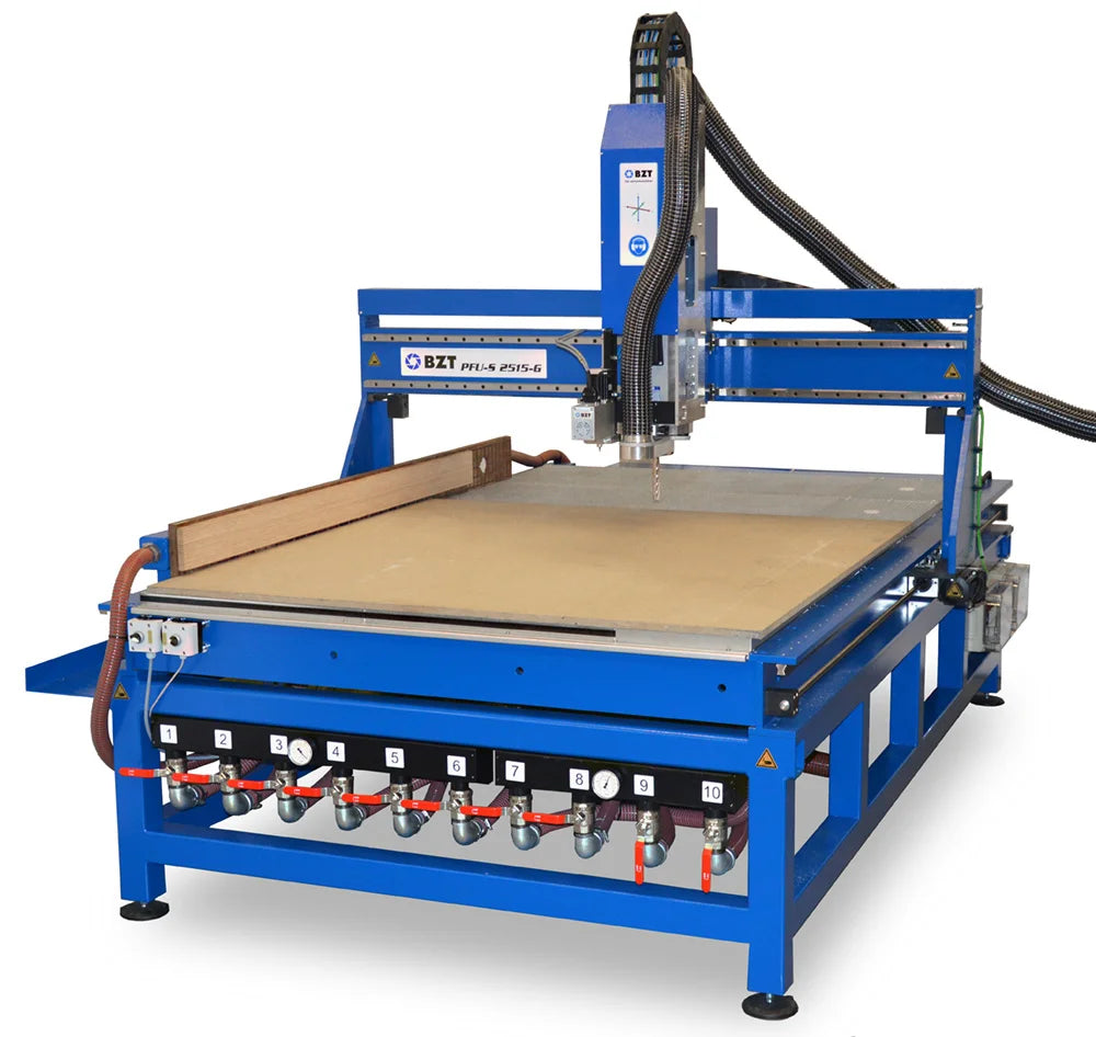 PFU-S CNC-Fräsmaschine Ansicht 45