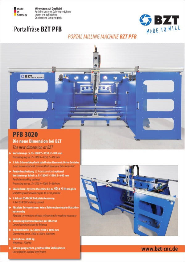 Data sheet PFB