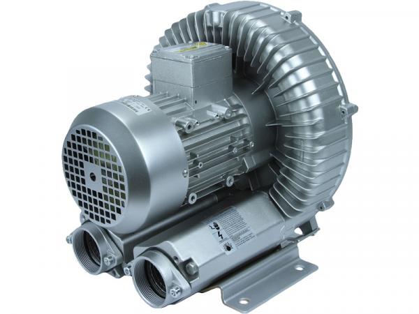 0,25 kW Seitenkanalverdichter 70 m³/h +120m/bar, -110m/bar