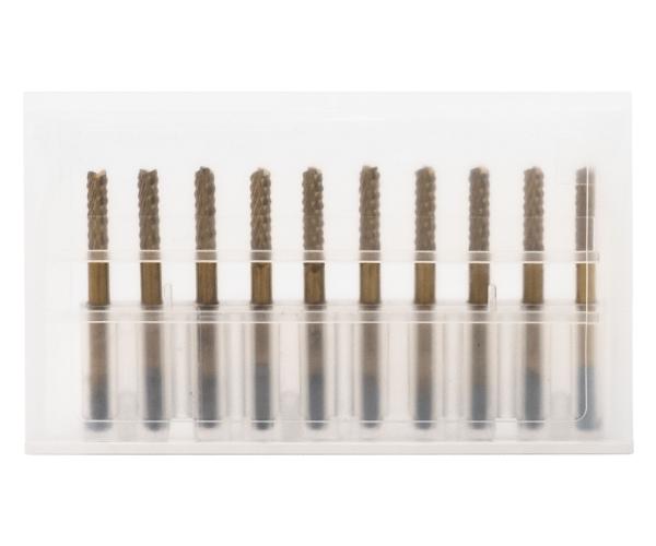 Fräserset Diamantverzahnt PCB VHM 10-teilig