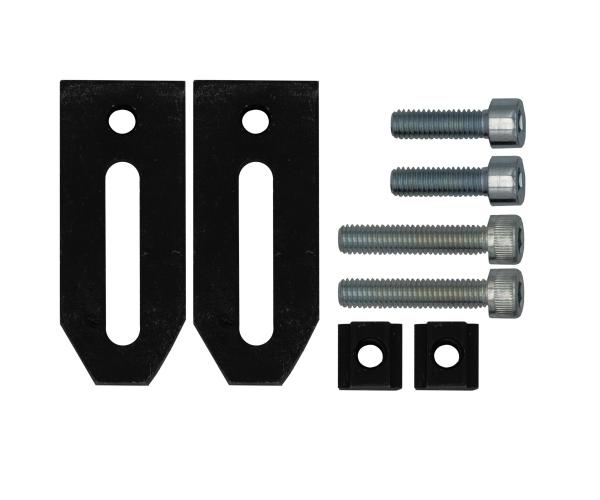 2 x BZT Spannpratzen M6 Treppensteine Spanneisen